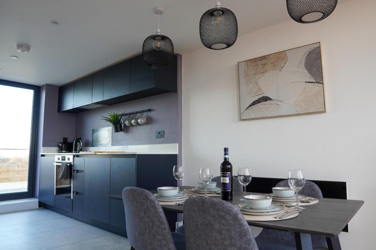 3Br Manchester Penthouse - Sky Garden & City Views Exterior foto